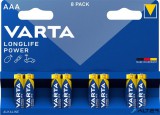 Elem, AAA mikro, 8 db, VARTA "Longlife Power"