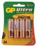 Elem, ceruza, AA,  1,5 V alkáli, ULTRA  (LR6, AA, GP15AU-C4)