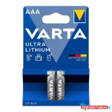 Elem mikro VARTA Ultra Líthium AAA 2-es