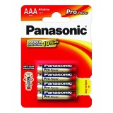 Elem PANASONIC Pro Power 1,5 V alkáli AAA szupertartós (4db)