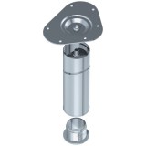 Element System Asztalláb D60; 800mm, Ezüst-Alu (11102-00051) Heng.