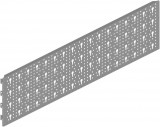 Element System Perforált Lemez 800X200 mm,Alu/Ezüst