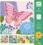 Élet a kertben - Rajzsablonok - Garden wings - Djeco