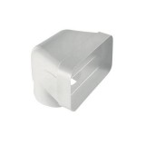 Elica - Cső-lapos csatorna átalakító 90° ø150 - 227X94 mm