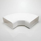 Elica - Lapos csatorna sarok - vízszintes 227x94 mm