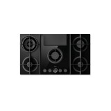 ELICA - NIKOLATESLA FLAME EVO BL/A/88 páraelszívóval rendelkező gázfőzőlap