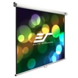 EliteScreen fali vászon Manual 113"(1:1) M113NWS1 (203,2x203,2cm, MaxWhite,1.1, Fehér váz)