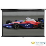 EliteScreen fali vászon Manual 99"(1:1) M99UWS1 (177,8x177,8cm, MaxWhite,1.1, Fekete váz)