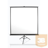 EliteScreens 119" (1:1) mobil háromlábú vászon T119UWS1 (213 x 213 cm, Fekete)