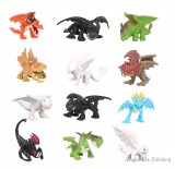 Elle Wei Trading Co. Ltd. 12 db-os Így neveld a sárkányodat figura szett - csak sárkányok