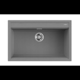 Elleci Best 130 Workstation Gránit mosogató medence M73 titanium