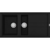 Elleci Best 475 gránit mosogató medence Full Black