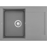 Elleci Easy 135 gránit mosogató medence Cemento