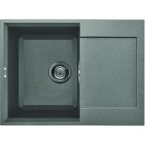 Elleci Easy 135 gránit mosogató medence Titanium