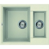 Elleci Easy 150 gránit mosogató medence Bianco Antico