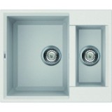 Elleci Easy 150 gránit mosogató medence Bianco Titano
