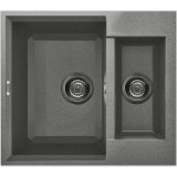 Elleci Easy 150 gránit mosogató medence Titanium