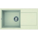 Elleci Easy 290 gránit mosogató medence Bianco Antico
