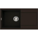 Elleci Easy 290 gránit mosogató medence Espresso