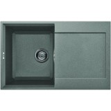 Elleci Easy 300 gránit mosogató medence Titanium