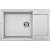 Elleci Easy 310 gránit mosogató medence Bianco Titano