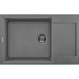 Elleci Easy 310 gránit mosogató medence Titanium