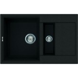 Elleci Easy 325 gránit mosogató medence M70 nero metal