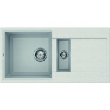 Elleci Easy 425 gránit mosogató medence Bianco