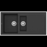 ELLECI Easy 475 Gránit Mosogató G40 nero