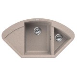 Elleci Easy CORNER gránit mosogató medence Avena