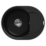 Elleci Easy ROUND 600 gránit mosogató medence Ghisa