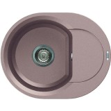 Elleci Easy ROUND 600 gránit mosogató medence Tortora