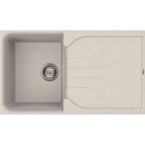 Elleci Ego 400 gránit mosogató medence Bianco