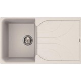 Elleci Ego 400 gránit mosogató medence Bianco Titano