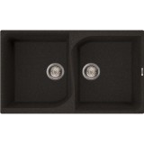 Elleci Ego 450 gránit mosogató medence Nero