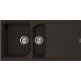 Elleci Ego 475 gránit mosogató medence Nero