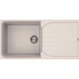 Elleci Ego 480 gránit mosogató medence Bianco Titano