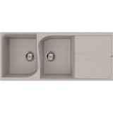 Elleci Ego 500 gránit mosogató medence Aluminium