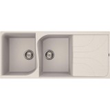 Elleci Ego 500 gránit mosogató medence Cemento