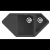 Elleci Ego CORNER Gránit Sarok Mosogató G59 antracite