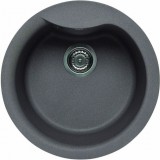 Elleci EGO ROUND metaltek mosogatótálca M73 titanium színben