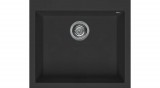 Elleci LIVINOX-EVIDO Quadra 105 Egymedencés gránit mosogatótálca - G40 nero SAJÁT KÉSZLET - UTOLSÓ DARAB!