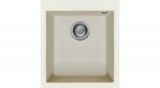 Elleci Quadra 100 Egymedencés gránit mosogatótálca - G62 Bianco Antico SAJÁT KÉSZLET!