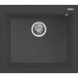 ELLECI Quadra 105 Gránit Mosogatótálca Fekete M70