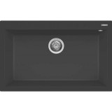 ELLECI Quadra 130 Gránit Mosogatótálca Antracite G59