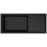 ELLECI SINTESI 510 Fekete Kerámia Mosogatótálca K86