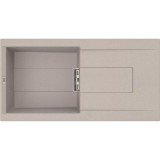 Elleci Smart 480 gránit mosogató medence Aluminum