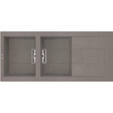 Elleci Smart 500 gránit mosogató medence Titanium