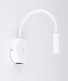 ELMARK 10202 FALI LÁMPA USB PORTTAL LAGOS 10202 1XG9 FEHÉR