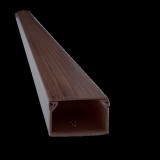 ELMARK 2M 25x16 MŰANYAG KÁBELCSATORNA CT2 SÖTÉT DIÓ